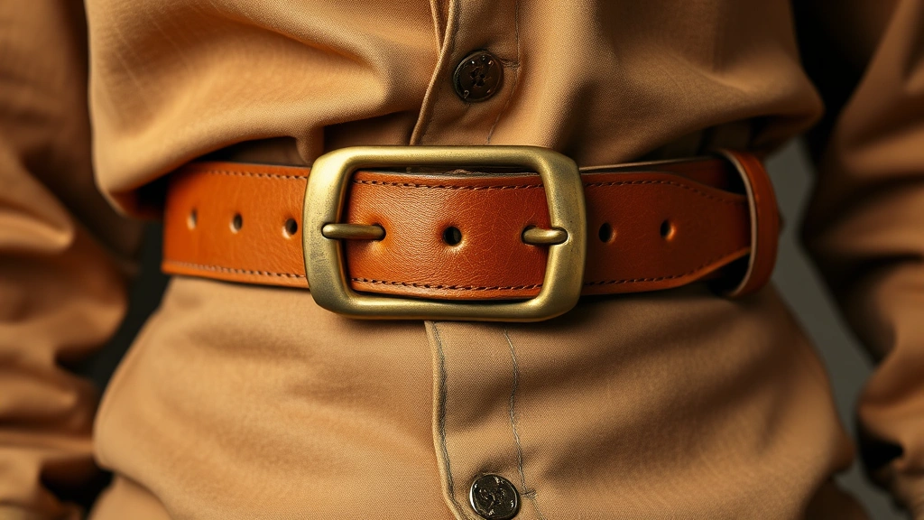 Are Retro Belts for Big Men Stylish? Fashion Experts Weigh In